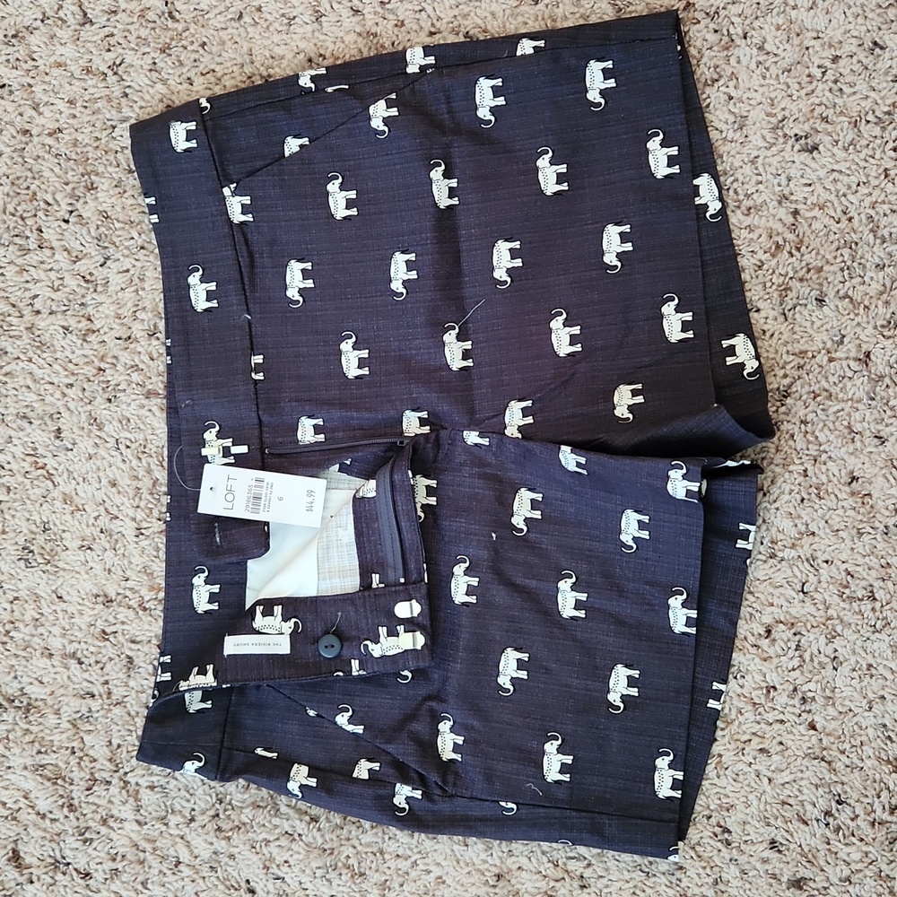 BRAND NEW W TAGS Loft sz 6 Riviera shorts